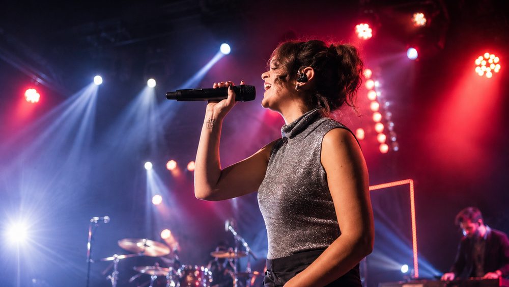 Annalisa Paolin, in arte Anny, sul palco