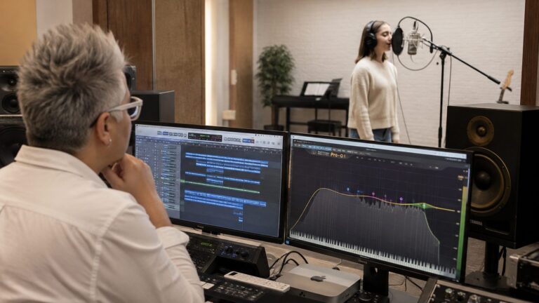 Studio di registrazione: check vocale Vocalrise