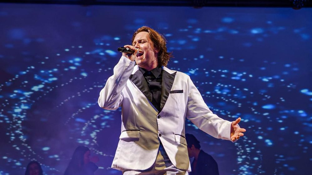 Giovanni Pellizzari sul palco